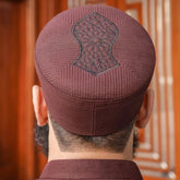 Sandal Turban Kufi Maroon